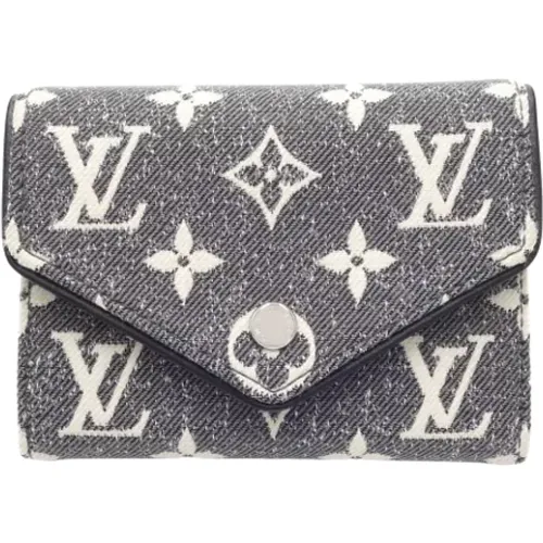 Pre-owned Denim wallets , female, Sizes: ONE SIZE - Louis Vuitton Vintage - Modalova