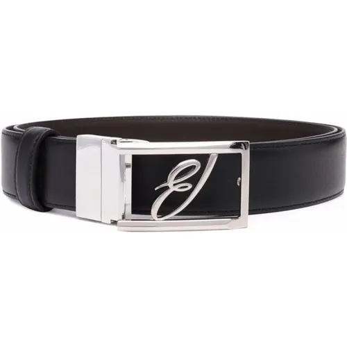 New elty belt h35 , male, Sizes: 95 CM - Brioni - Modalova