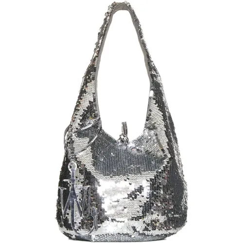 Stylish Silver Bags , female, Sizes: ONE SIZE - JW Anderson - Modalova