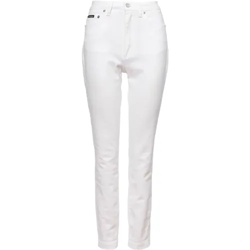 Slim Fit Denim Jeans , female, Sizes: 2XS - Dolce & Gabbana - Modalova