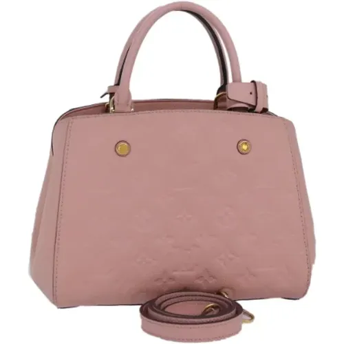 Pre-owned Leather louis-vuitton-bags , female, Sizes: ONE SIZE - Louis Vuitton Vintage - Modalova