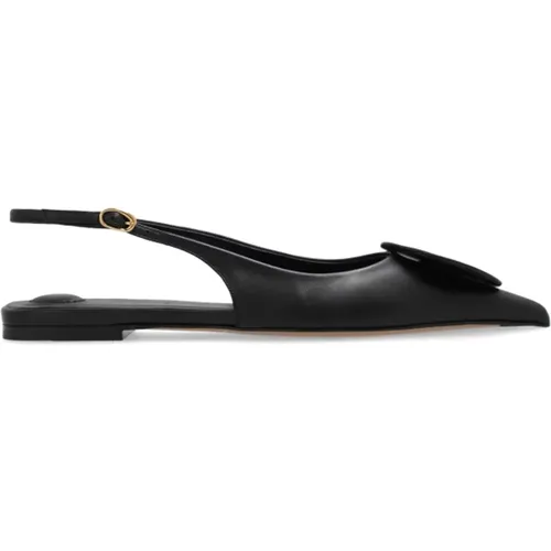 Duelo leather shoes , female, Sizes: 3 UK - Jacquemus - Modalova