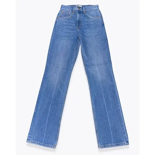 Klische Blaue Gerades Jeans , Damen, Größe: W28 - TORY BURCH - Modalova