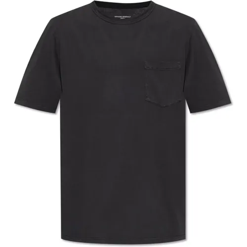 Taschen T-shirt , Herren, Größe: L - Officine Générale - Modalova