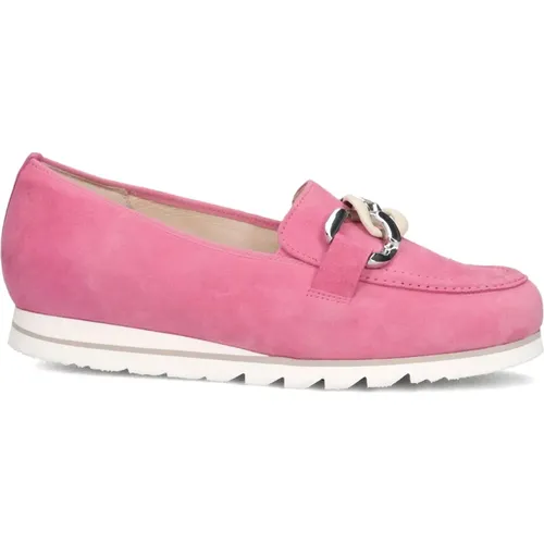 Rosa Wildleder Slip-Ons , Damen, Größe: 41 EU - HASSIA - Modalova