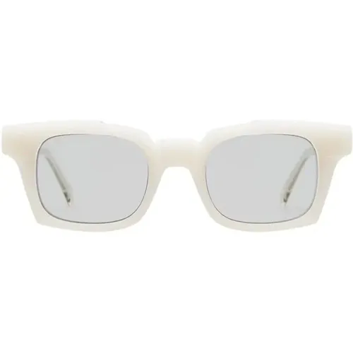 Grey Mask Sunglasses , female, Sizes: ONE SIZE - Kuboraum - Modalova