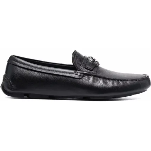 Elegant Leather Loafers , male, Sizes: 12 UK, 10 UK, 7 UK, 11 UK, 9 UK - Giorgio Armani - Modalova