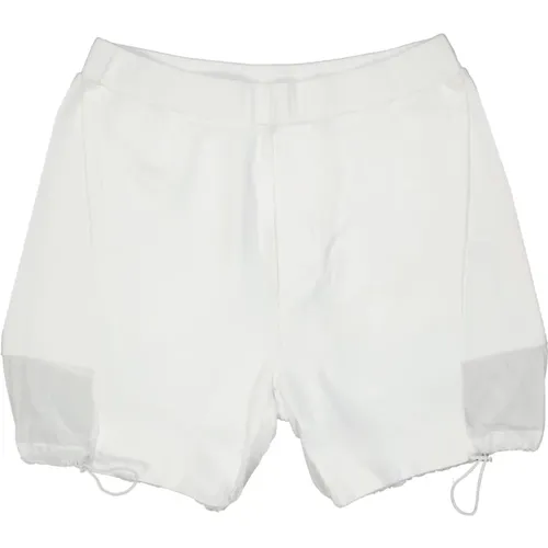 Weiße Logo Baumwollshorts Ss22 - Dsquared2 - Modalova