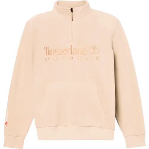 Vielseitiger Zip-Sweatshirt , Herren, Größe: M - Timberland - Modalova