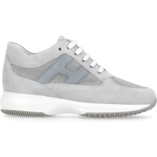 Sneakers Grey , female, Sizes: 2 1/2 UK, 4 1/2 UK, 5 UK, 7 UK, 4 UK, 5 1/2 UK, 3 1/2 UK, 3 UK, 6 1/2 UK - Hogan - Modalova