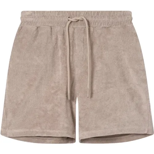 Terry Toweling Mid-Length Shorts , Damen, Größe: M - Nikben - Modalova