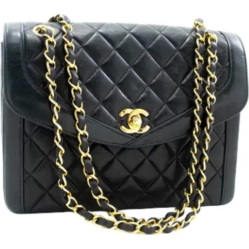 Pre-owned Leather chanel-bags , female, Sizes: ONE SIZE - Chanel Vintage - Modalova