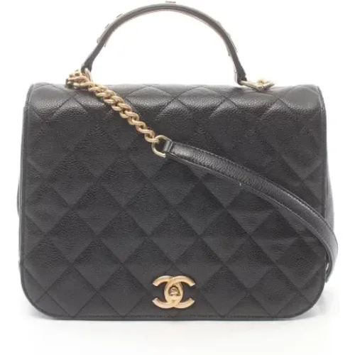 Pre-owned Canvas chanel-bags , female, Sizes: ONE SIZE - Chanel Vintage - Modalova