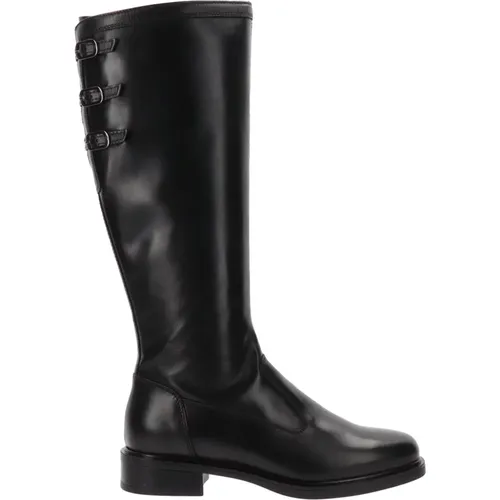 Leather Women Boots , female, Sizes: 4 UK - Nerogiardini - Modalova