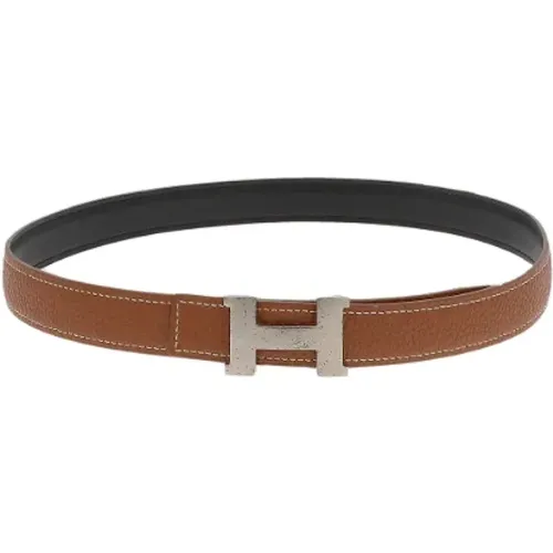 Pre-owned Leather belts , female, Sizes: ONE SIZE - Hermès Vintage - Modalova