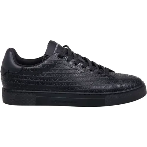 Sneaker Shoes , male, Sizes: 11 UK, 6 UK, 10 UK, 7 UK, 12 UK, 9 UK, 8 UK - Emporio Armani - Modalova