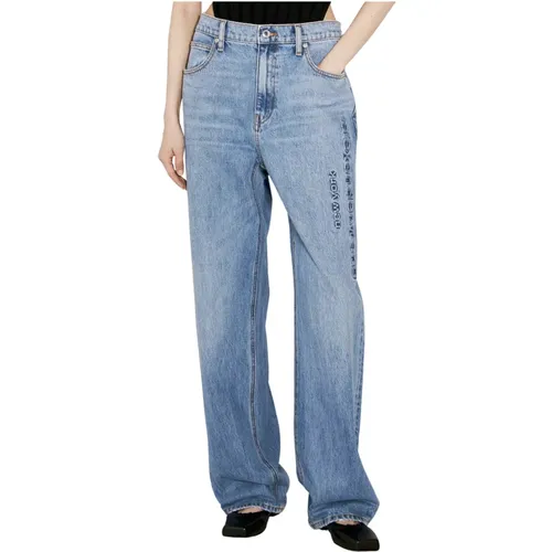 Jeans , Damen, Größe: W28 - alexander wang - Modalova