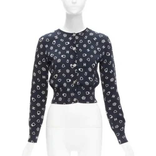 Pre-owned Cotton tops , female, Sizes: 2XS - Chanel Vintage - Modalova