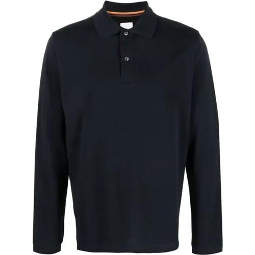 Striped Polo Shirt Long Sleeve , male, Sizes: L, 2XL, M, XL - PS By Paul Smith - Modalova