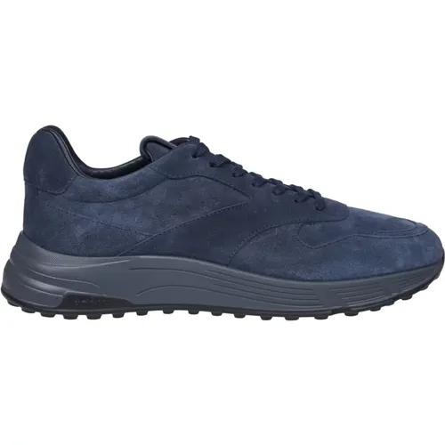 Blaue Hyperlight Sneakers Memory Foam Gummi , Herren, Größe: 39 1/2 EU - Hogan - Modalova