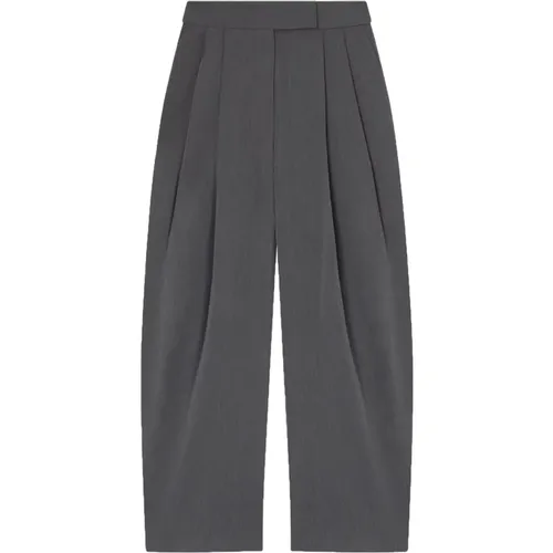 Wide-leg Trousers in Viscose Blend Fabric , female, Sizes: S, 2XS, XS - pinko - Modalova