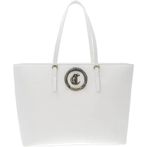 Metal Circle Shopper Bag , female, Sizes: ONE SIZE - Just Cavalli - Modalova