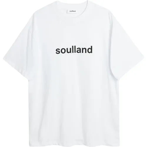 T-Shirts , Herren, Größe: S/M - Soulland - Modalova