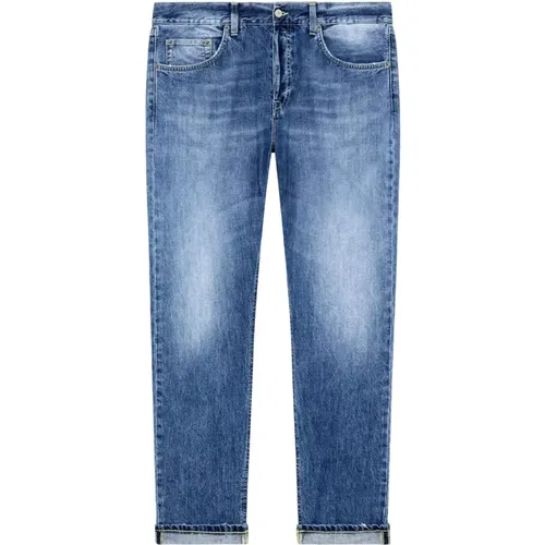Regular Light Wash Jeans , male, Sizes: W33, W30, W38, W34, W35 - Dondup - Modalova