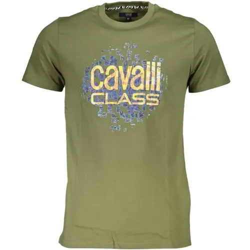 Druck Logo Kurzarm Tee - Cavalli Class - Modalova