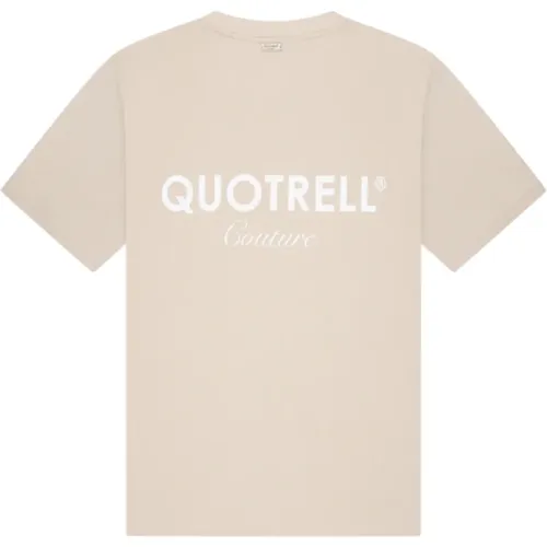 Sarasota T-Shirt Men , male, Sizes: L, M, S - Quotrell - Modalova