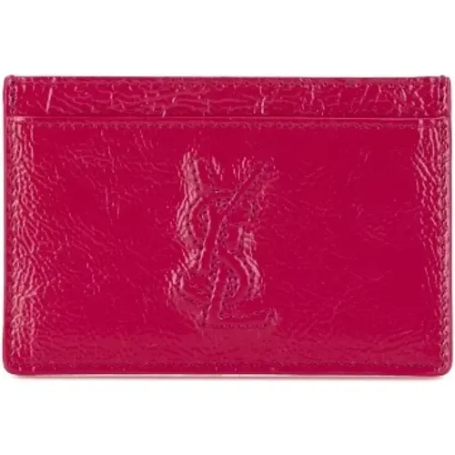 Pre-owned Leather wallets , female, Sizes: ONE SIZE - Yves Saint Laurent Vintage - Modalova