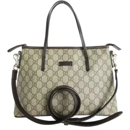 Pre-owned Canvas gucci-bags , female, Sizes: ONE SIZE - Gucci Vintage - Modalova