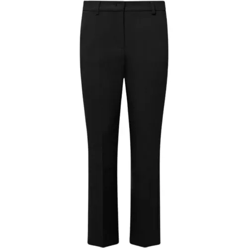 Schwarze Hose mit Frontverschluss - Max Mara Weekend - Modalova