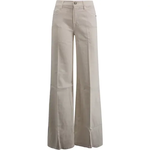 Palazzo Trousers , female, Sizes: W30 - Frame - Modalova