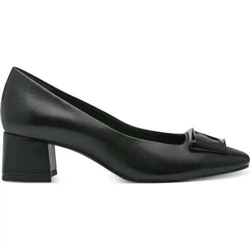 Elegante Schwarze Geschlossene Pumps , Damen, Größe: 38 EU - tamaris - Modalova