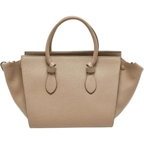 Pre-owned Leather totes , female, Sizes: ONE SIZE - Celine Vintage - Modalova