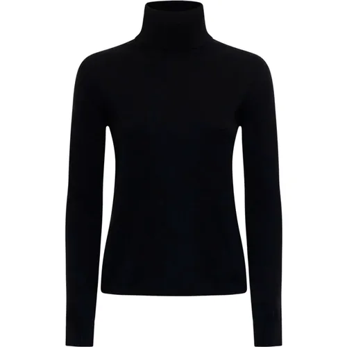 Wool Cashmere Turtleneck Sweater , female, Sizes: M, S, L - Max Mara Studio - Modalova