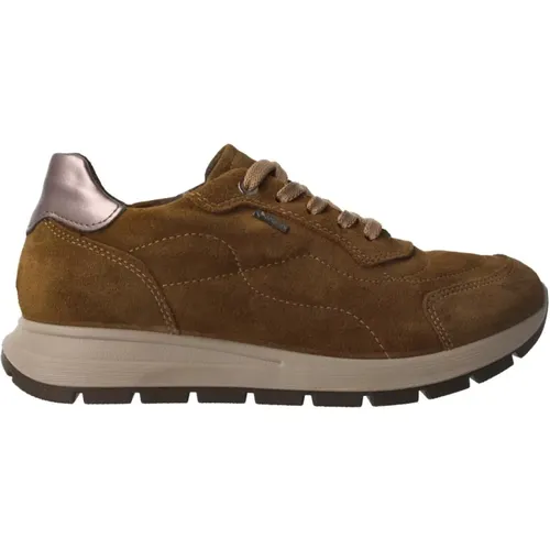 Kamel Gore-Tex Damen Sneakers , Damen, Größe: 40 EU - IGI&Co - Modalova