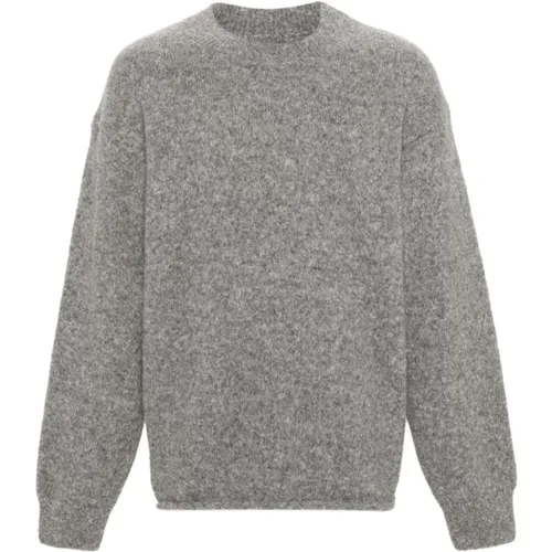 Grober Strick Grauer Pullover - Jacquemus - Modalova