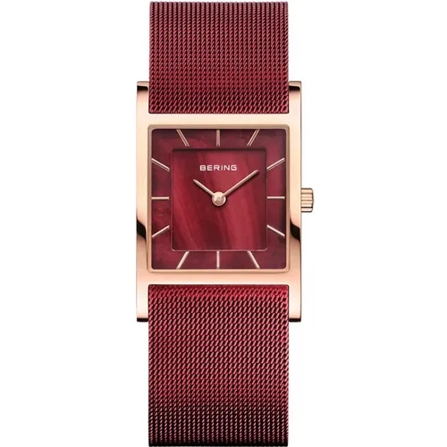 Red Steel Ladies Quartz Watch , female, Sizes: ONE SIZE - Bering - Modalova