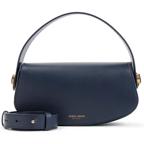 Blaue Handtasche Aw24 Damen Taschen - Giorgio Armani - Modalova