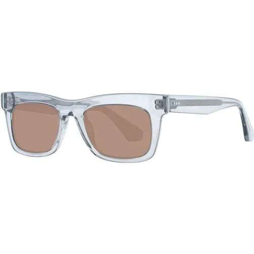 Transparente Damen Sonnenbrille Rechteckige Braune Gläser - sandro - Modalova