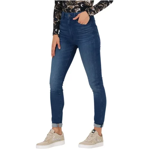 Ultra High Skinny Jeans Blau , Damen, Größe: W24 L30 - G-Star - Modalova