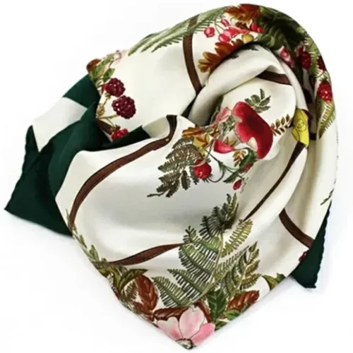 Pre-owned Silk scarves , female, Sizes: ONE SIZE - Gucci Vintage - Modalova