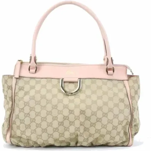 Pre-owned Canvas handbags , female, Sizes: ONE SIZE - Gucci Vintage - Modalova