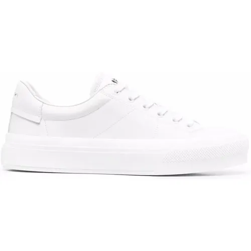 Low-Top Leather Sneakers , female, Sizes: 3 UK - Givenchy - Modalova