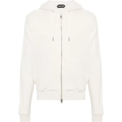 Cotton hoodie , male, Sizes: XL, L, 2XL - Tom Ford - Modalova