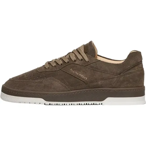 Ace Suede Taupe , male, Sizes: 8 UK, 11 UK, 4 UK, 10 UK, 12 UK, 9 UK, 6 UK, 7 UK, 5 UK - Filling Pieces - Modalova