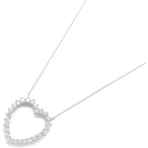 Pre-owned Platinum necklaces , female, Sizes: ONE SIZE - Van Cleef & Arpels Pre-owned - Modalova