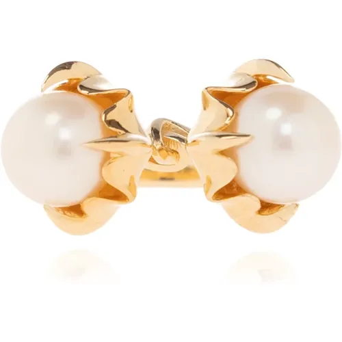 Ring mit Perlen , Damen, Größe: 54 MM - Bottega Veneta - Modalova